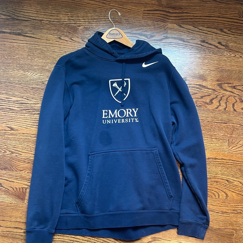 Emory University Hoodie, Size XL, Nike